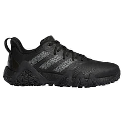 adidas Golf Mens 2024 Code Chaos Lightweight Waterproof Lace Up Golf Shoes - UK 8, Core Black/Dark Silver
