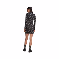 adidas Women's Long Sleeve Monogram Dress HM4892 - 4
