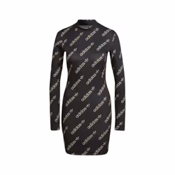 adidas Women's Long Sleeve Monogram Dress HM4892 - 4