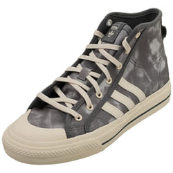 adidas Nizza Hi Rf Kids Fashion Trainers in Off White Cloud - 5.5