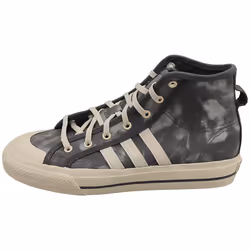 adidas Nizza Hi Rf Kids Fashion Trainers in Off White Cloud - 5.5