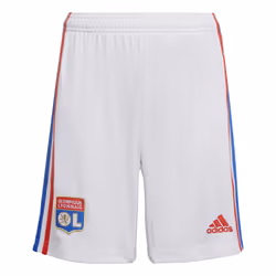 2022-2023 Olympique Lyon Home Shorts (White) - Kids - XXL