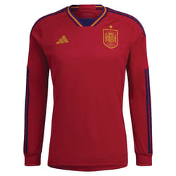 2022-2023 Spain Long Sleeve Home Shirt - XL