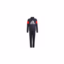 ) adidas Youths Kids Full Tracksuit Badge of Sport includes Jacket & Pants HU1559 - Age 3-4 Years (Height 104cm