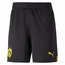 2022-2023 Borussia Dortmund Home Shorts (Black) - XXL
