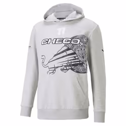 2022 Red Bull Checo Logo Hoodie - Light Grey - L