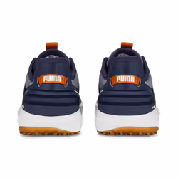 Puma Golf Mens 2024 IGNITE ELEVATE Spikeless Comfort Waterproof Golf Shoes - UK 7.5, Puma Navy/Puma Silver
