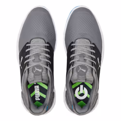 Puma Golf Mens 2024 IGNITE ELEVATE Spikeless Comfort Waterproof Golf Shoes - UK 7, Quiet Shade/Silver