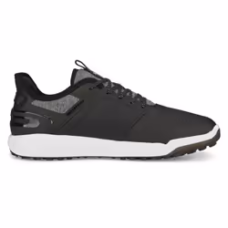 Puma Golf Mens 2024 IGNITE ELEVATE Spikeless Comfort Waterproof Golf Shoes - UK 7, Black/Silver