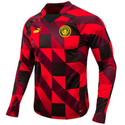2022-2023 Man City Pre-Match Sweat (Red) - L