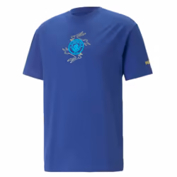 2022-2023 Man City Chinese New Year Graphic Tee (Blue) - S