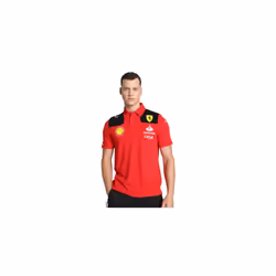 Scuderia Ferrari - 2023 Team Polo - Men - Red - Size: 3XL