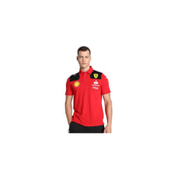 Scuderia Ferrari - 2023 Team Polo - Men - Red - Size: 3XL