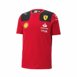 Scuderia Ferrari - 2023 charles Leclerc Team T-Shirt - Men - Red - Siz