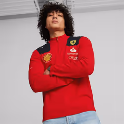 PUMA 763414_01_XXL, Rosso Corsa, XXL, Regular fit, Crew neck, 1 pc(s)