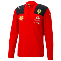 2023 Ferrari Team Half Zip Sweat (Red) - 3XL