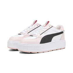 PUMA Karmen Rebelle Women's Sneakers  White Black Frosty Pink  9 US