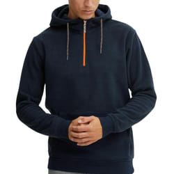 ALEKO Mens Hoodies Long Sleeve Half Zip - Navy, L