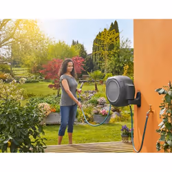 Gardena 8055-28 garden hose reel Wall-mounted reel Manual Blue, Grey - Additional view 4