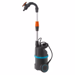 Gardena Rain Water Tank Pump 4700/1, Submersible pump, 400 W, AC, 1.3 bar, 4000 l/h, Grey, Turquoise