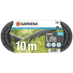 Gardena 18441-20 garden hose 10 m Polyvinyl chloride (PVC) Black