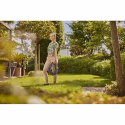 Gardena Liano garden hose 20 m Above ground Polyvinyl chloride (PVC), Textile Black, Grey - Additional view 4
