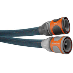 Gardena Liano garden hose 20 m Above ground Polyvinyl chloride (PVC), Textile Black, Grey