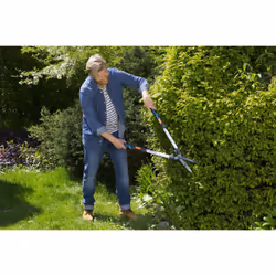Hedge Clippers TeleCut: With telescopic handles for efficient trimming and cutting, durable, lightweight, ergonomic garden tool (12304-28)