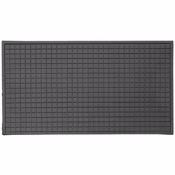Floor mat set; TITAN; Rubber 1 black Universal fit 55*30