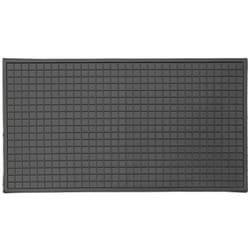 TITAN 0000120.0000215 Floor mat set Rubber 1 black Universal fit 55*30