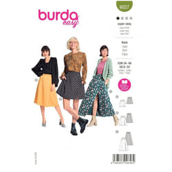 Burda Sewing Pattern 6027 Women 8-22 (34-48) Skirts