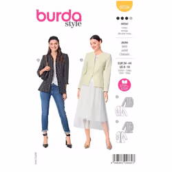 Burda Sewing Pattern 6029 Women 8-22 (34-48) Jackets