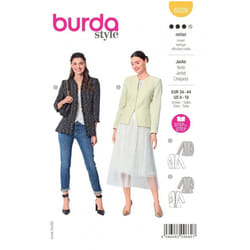 Burda Sewing Pattern 6029 Women 8-22 (34-48) Jackets