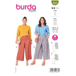 Burda Sewing Pattern 6035 Women 18-28 (44-54) Trousers
