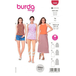 Burda Sewing Pattern 5999 Women 8-22 (34-48) Tops