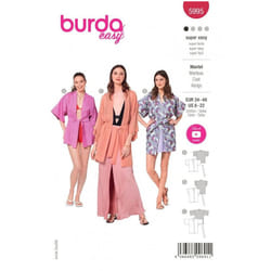 Burda Sewing Pattern 5995 Women 8-22 (34-48) Robes, Jackets