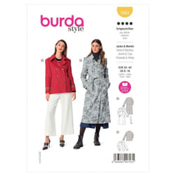 Burda Sewing Pattern 5984 Women 8-18 (34-44) Coats, Jackets