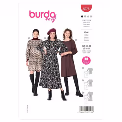 Burda Sewing Pattern 5975 Women 8-22 (34-48) Dresses