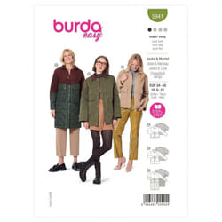Burda Sewing Pattern 5941 Women 8-22 (34-48) Coats, Jackets