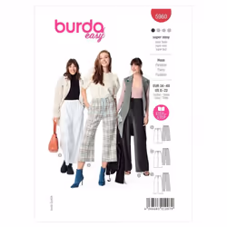 Burda Sewing Pattern 5960 Women 8-22 (34-48) Trousers