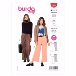 Burda Sewing Pattern 5969 Women 8-18 (34-44) Trousers