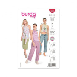 Burda Sewing Pattern 5891 Women 8-22 (34-48) Tops