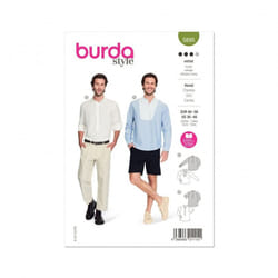 Burda Sewing Pattern 5895 Men 36-46 (46-56) Tops, Shirts