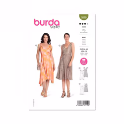 Burda Sewing Pattern 5899 Women 8-18 (34-44) Dresses