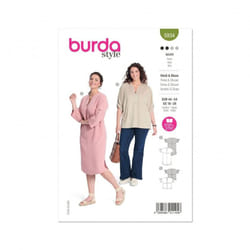 Burda Sewing Pattern 5934 Women 18-28 (44-54) Dresses, Tops