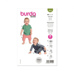 Burda Sewing Pattern 9246 Baby Ages: 1 Month-18 Months Tops, Trousers