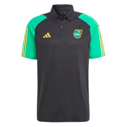 2023-2024 Jamaica Core Polo Shirt (Black) - XS