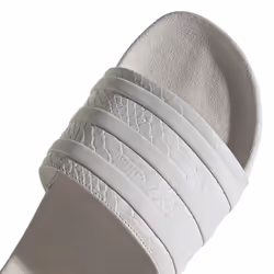 adidas Adilette Mens Slide Sandals in Crystal White - 4