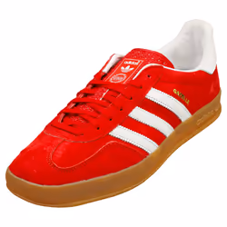 adidas Gazelle Indoor Mens Fashion Trainers in Red White - 12.5