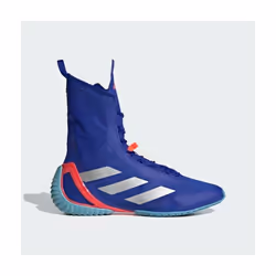 Adidas Speedex Ultra Boxing Boots - Blue Silver, UK 5